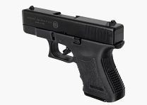BRUNI Mini GAP 9 mm P.A.K. – Glock 26 Style – Kompakte Schreckschusspistole – EU-weiter Versand