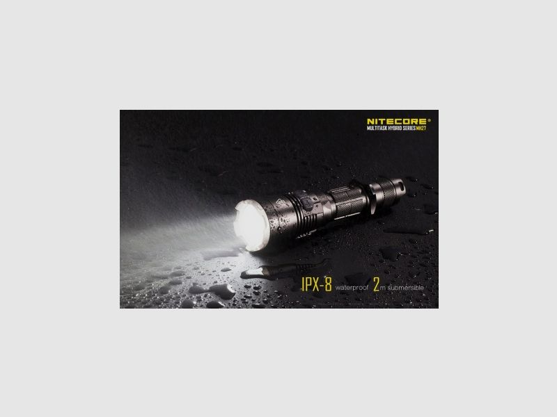 Lampe torche LED Nitecore MH27, 1000 lumens, image 23 sur 25