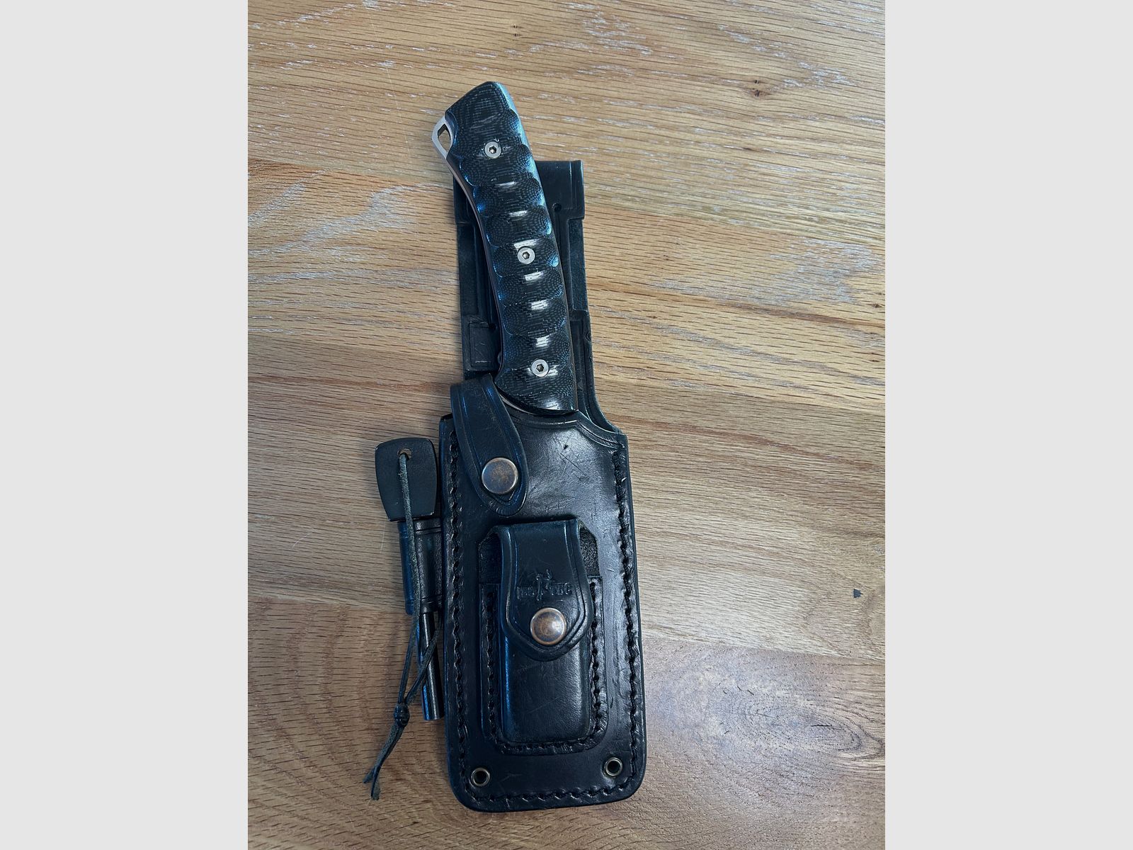 Jeo Tec Nr. 35 cuchillo de caza / cuchillo de exterior / cuchillo de supervivencia