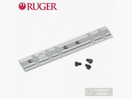 rail Weaver silver pour Ruger Mark II et Mark III , MarK IV