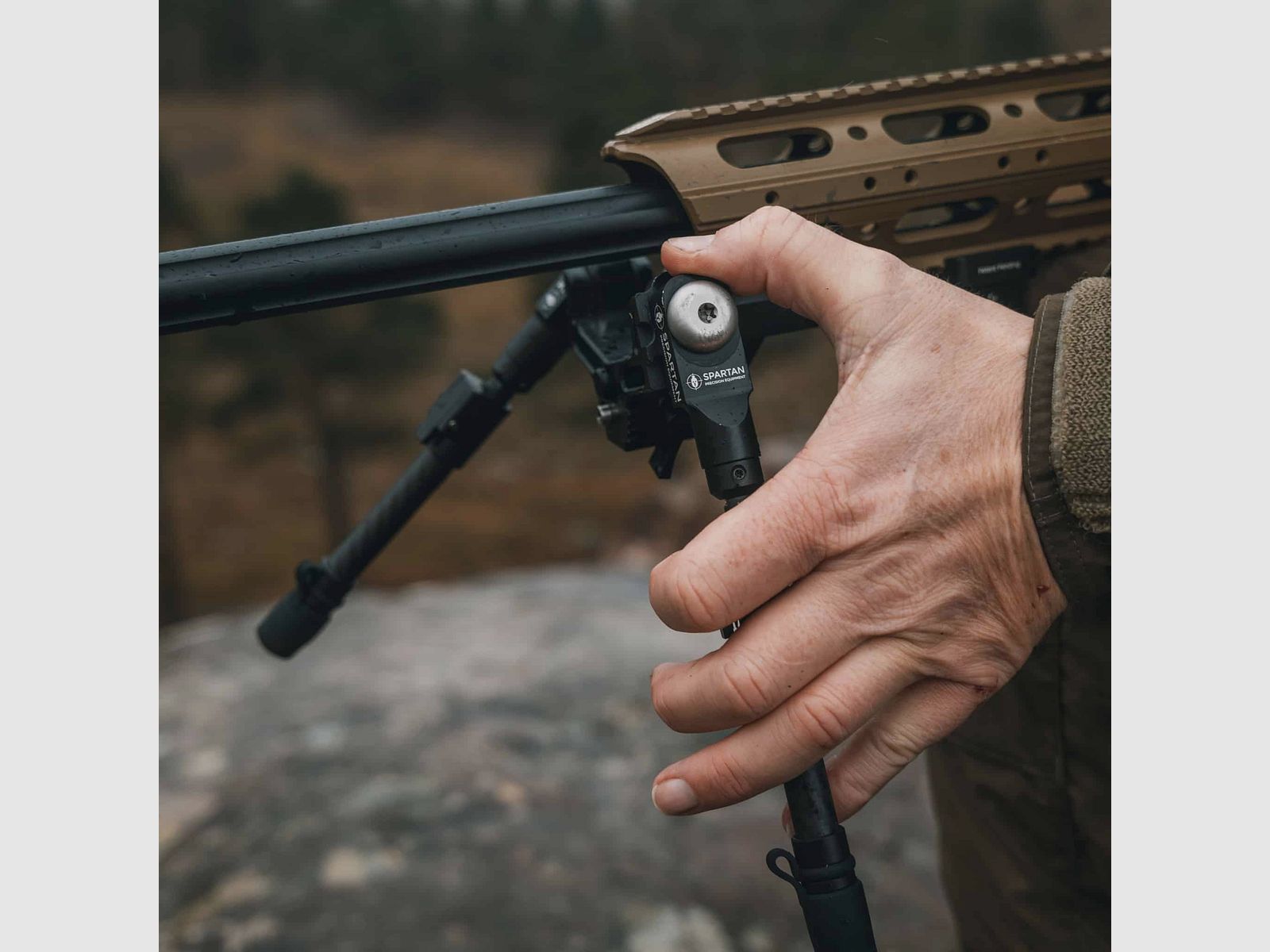 Bipod Spartan Valhalla z adapterem Picatinny