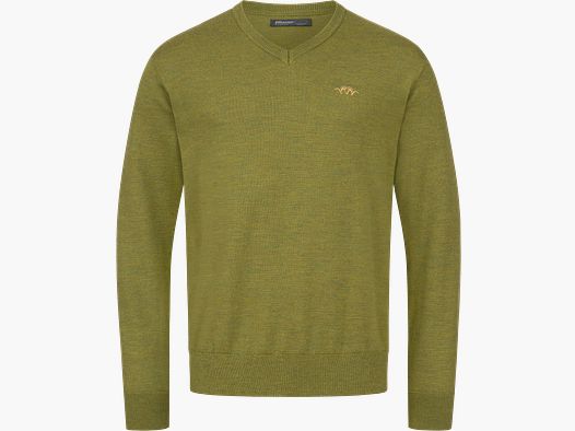 Herren Merino V-Ausschnitt Sweater Vivid Grün Vivid Grün XL
