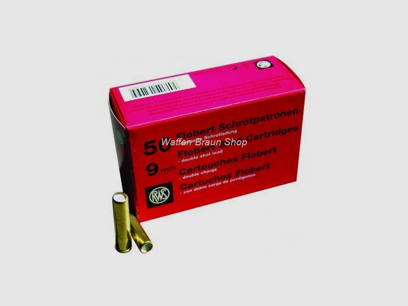 RottweilS-FLOBERTPATR 9MM DOPPELSCHROT #10 50 Stk