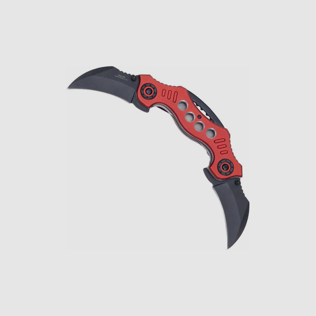 Haller Taschenmesser CLAW Federunterstützung rot