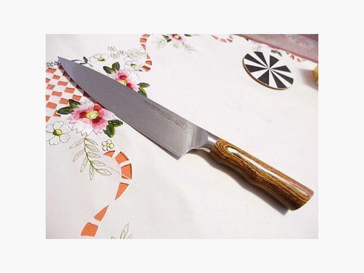 JAPAN-KOCH-DAMASTMESSER-20cm ,67 Lagen,Heft:Palisanderholz NEU!