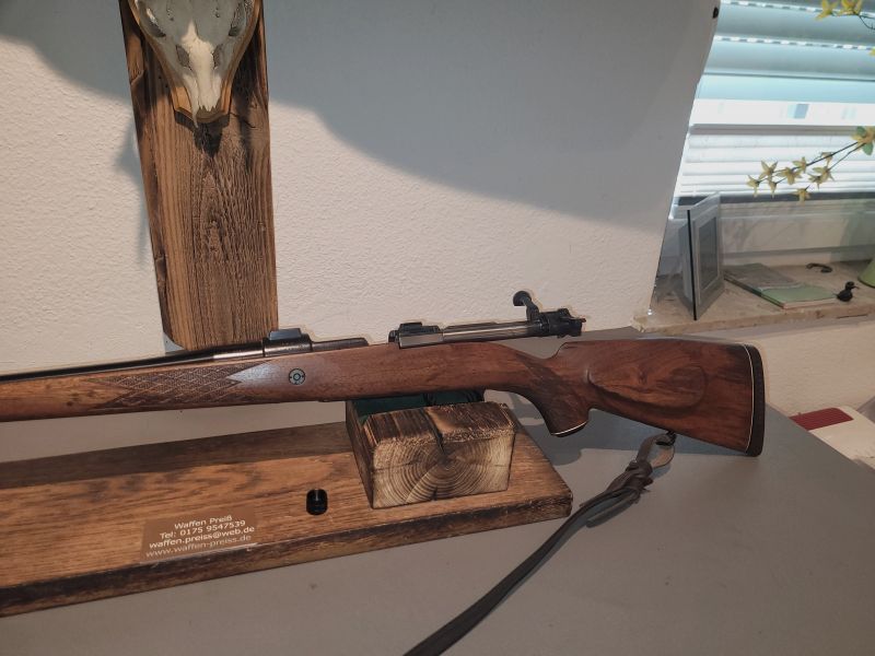 Repetierer M98 30-06 Schwenkmontage vorbereitet für Leuchtpunkt Zielfernrohr Schalldämpfer Hausken