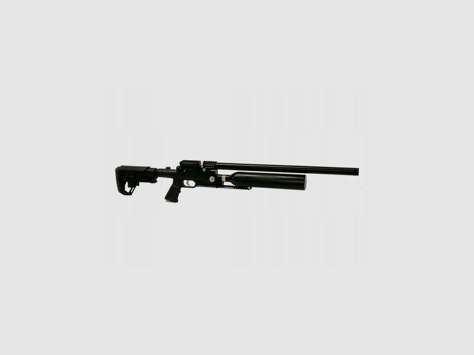 KRAL JUMBO DAZZLE PCP BLACK air rifle 6.35 mm + case, image 3 of 10