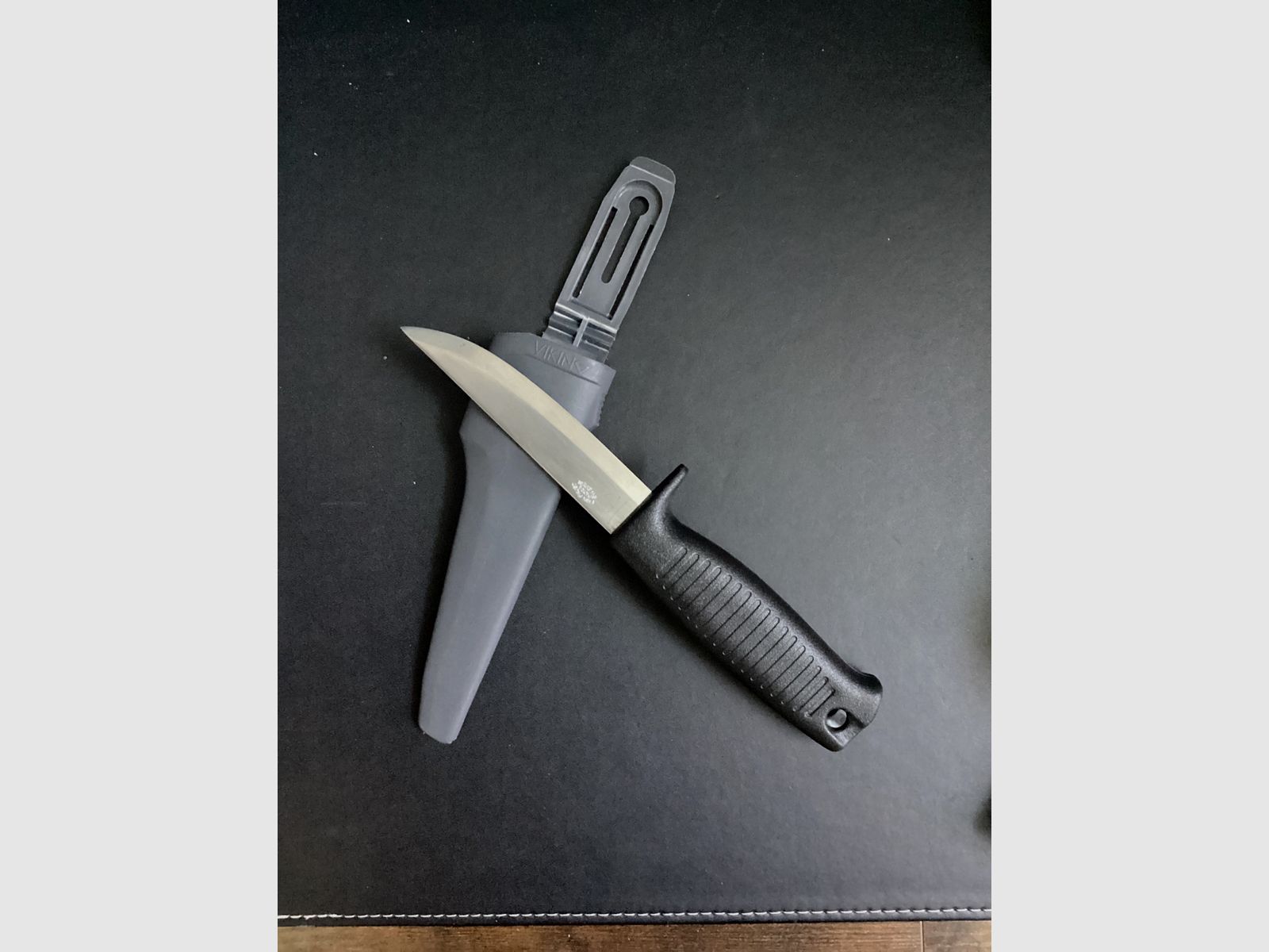 Frosts Mora „Viking“ Messer – Erik Frost Mora Sweden, vor 2005, mit Original-Scheide unbenutzt , Bild 1 von 4