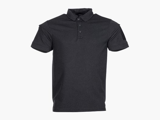 Mil-Tec Mil-tec Poloshirt Tactical Quickdry 1/2 Arm schwarz
