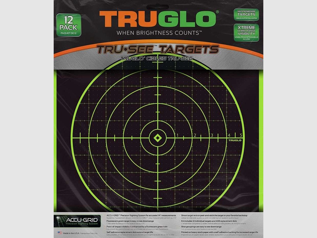TruGlo Cible TRU.SEE Target 12″ Ronde, image 1 sur 3