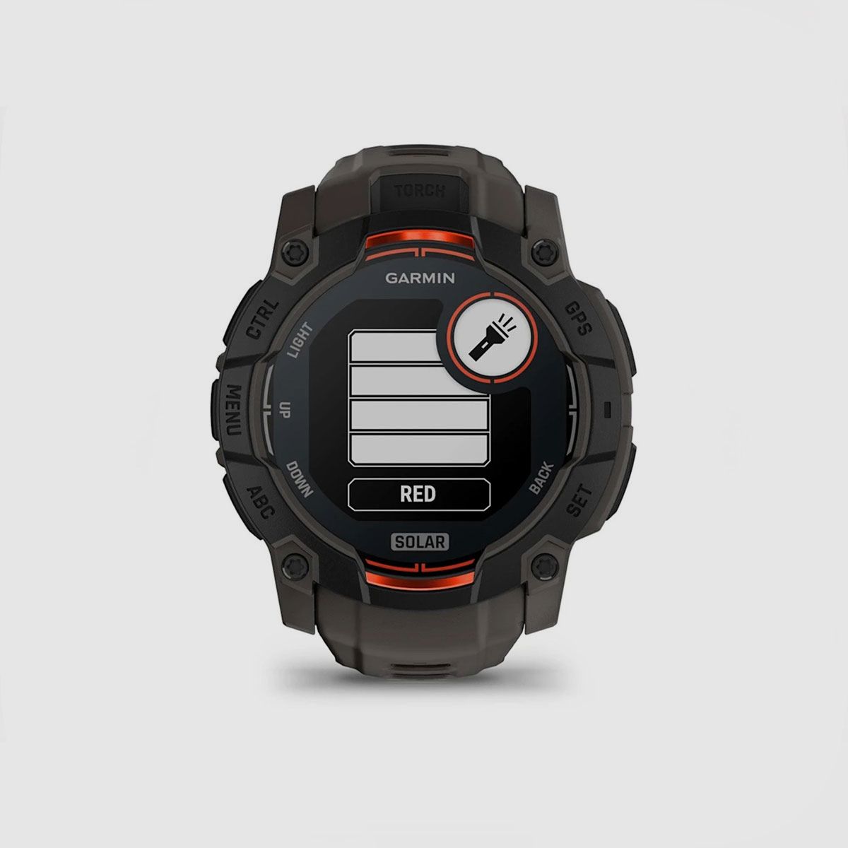 UHR – GARMIN – INSTINCT® 3 | 50MM | SOLAR | Schwarz mit Charcoal Silikonarmband, Bild 6 von 19