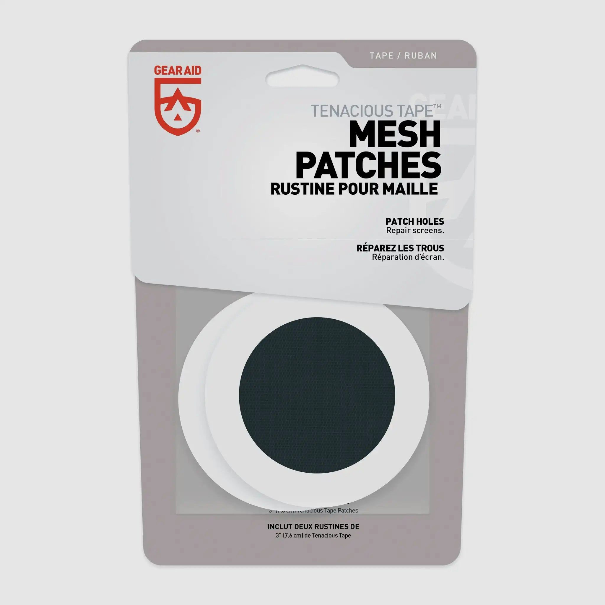 Gear Aid Tenacious Tape Muggennet Reparatie 2 Patches