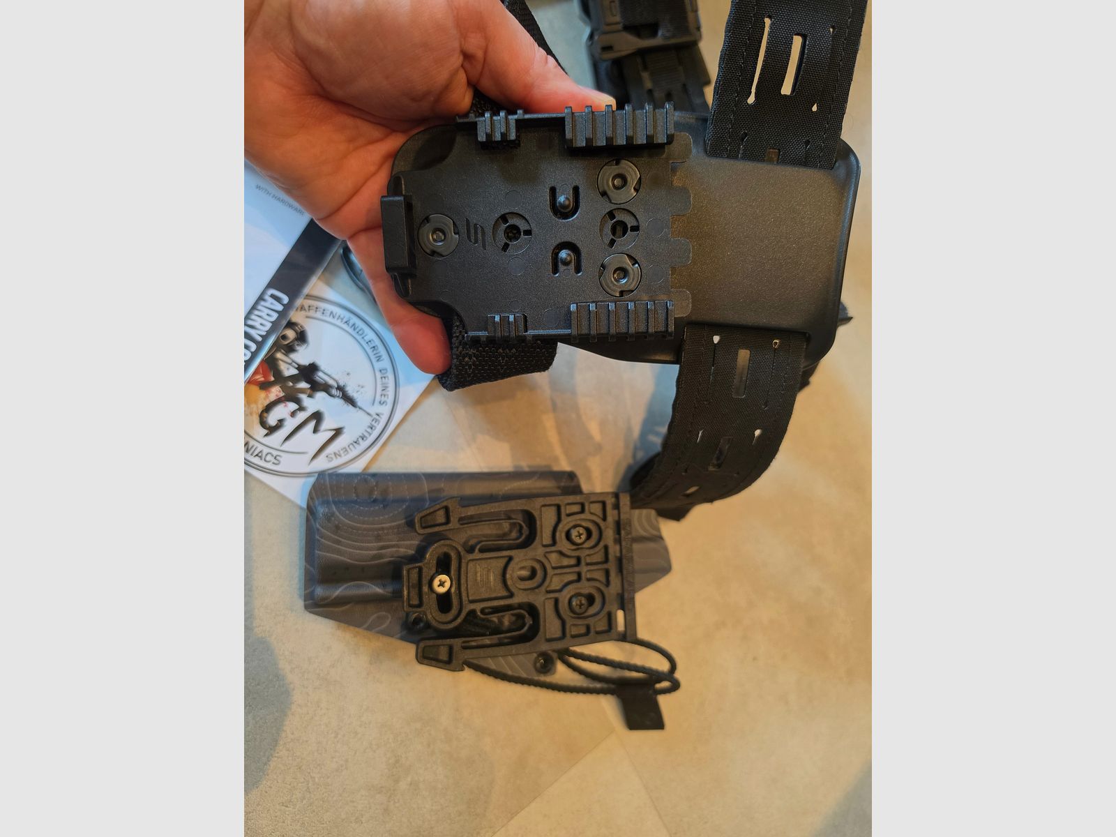 Pasek do kabury Kydex do Walther PDP SF od Gear Maniacs