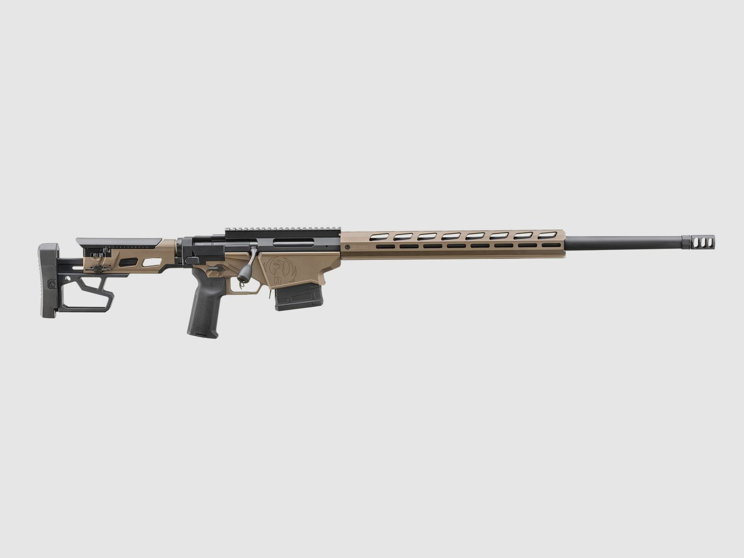 RUGER PRECISION RIFLE 6.5MM CREEDMOOR 24"/61CM 5/8"-24 SMOKED BRONZE CERAKOTE