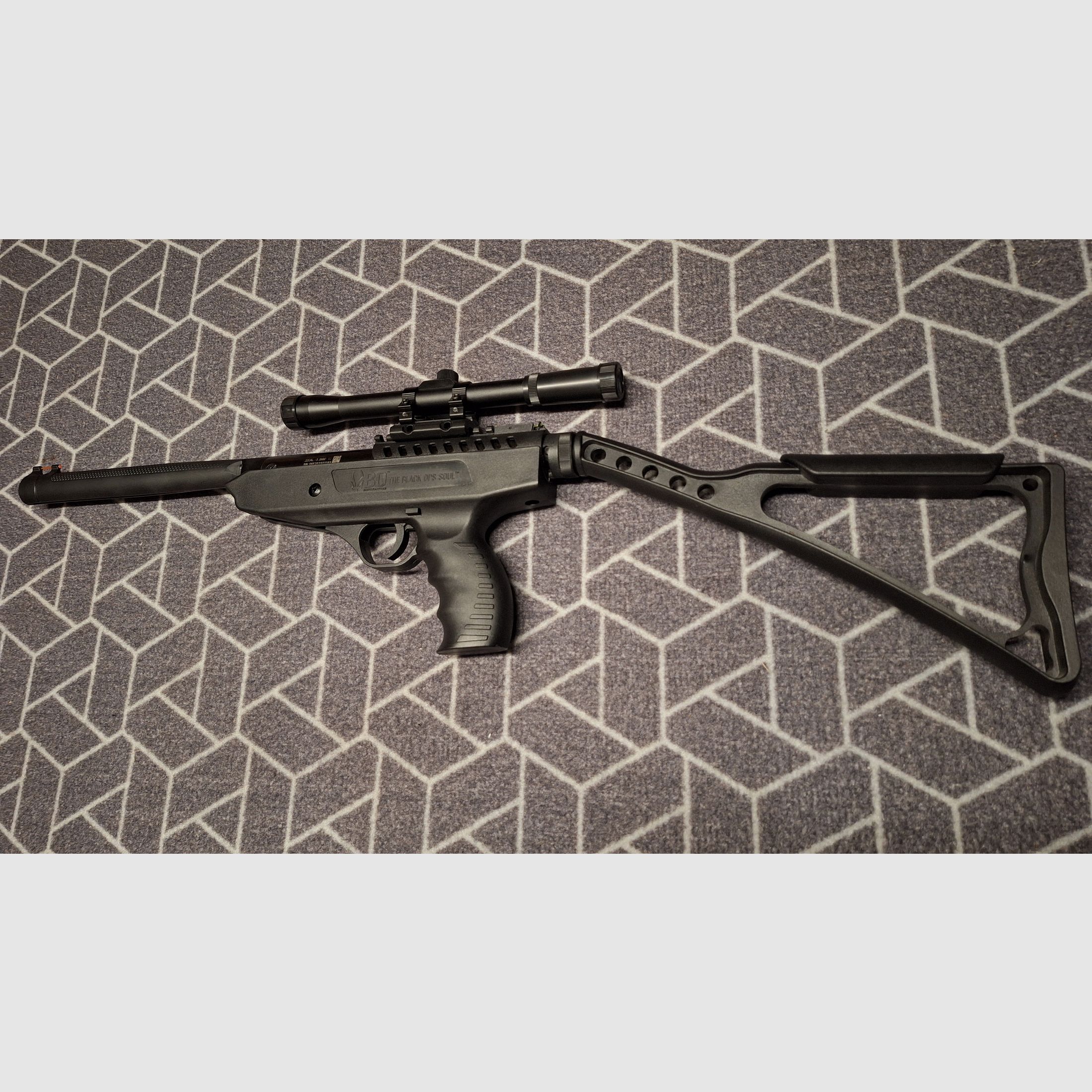 Black Ops Langley ProSniper - 5.5mm - Pistolenkarabiner 