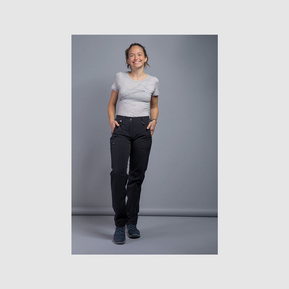TATONKA Mountain Damen Hose RECCO Black - 36