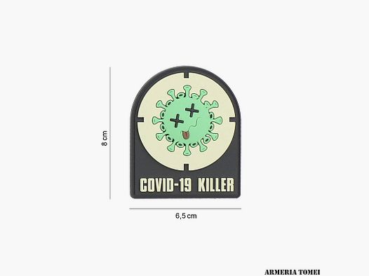 PATCH – 3D PVC COVID-19 KILLER #8091