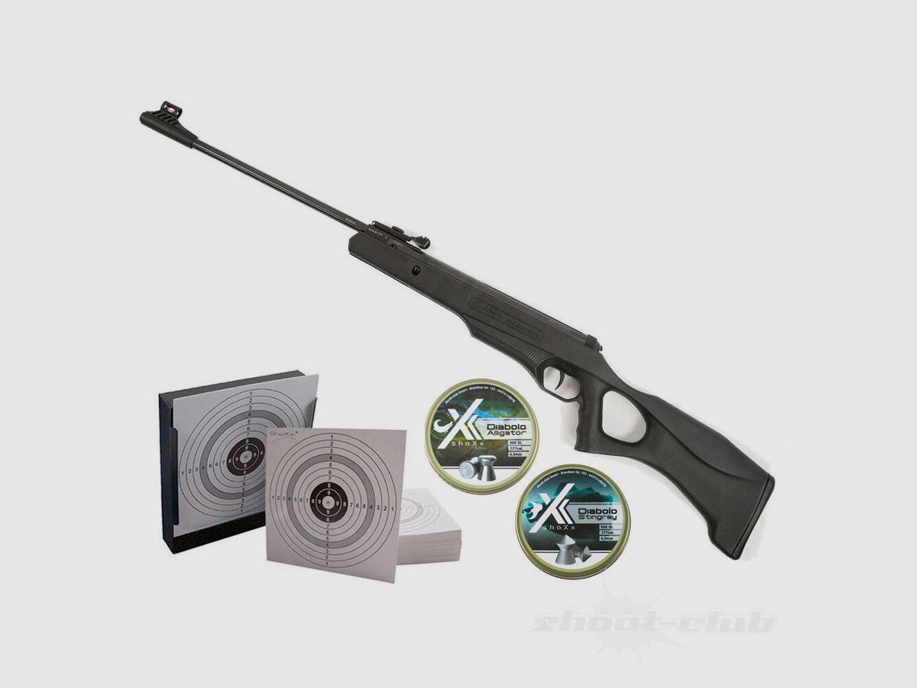 Diana Diana Eleven 4,5mm Set di Fucile ad Aria Standard