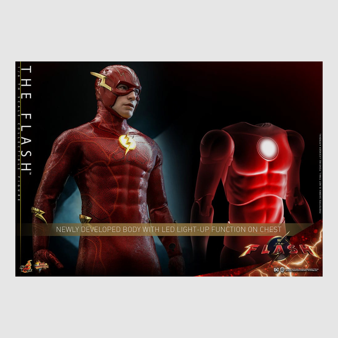 The Flash Movie Masterpiece Actionfigur 1/6 The Flash 30 cm | 43220