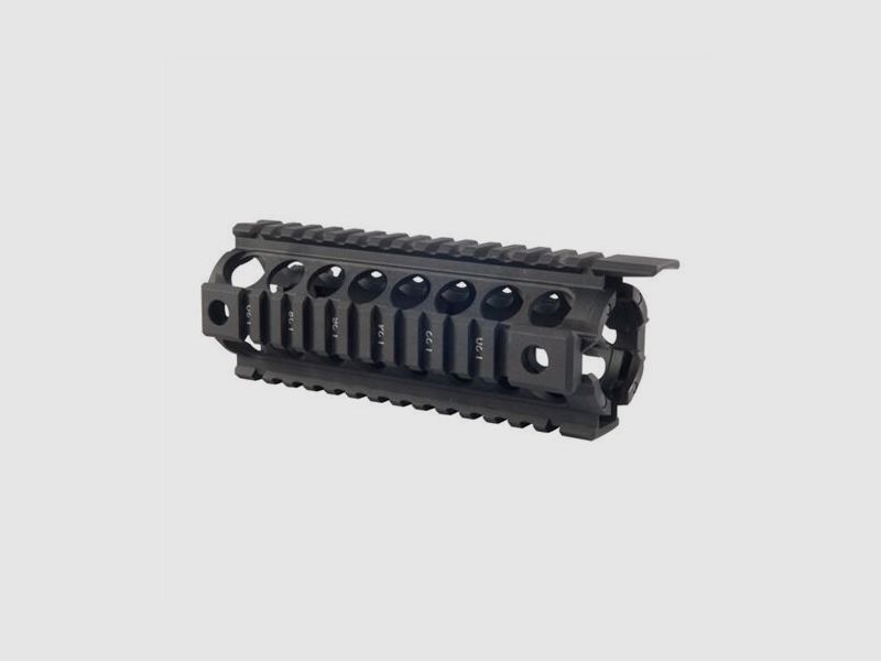 MIDWEST INDUS-TRIES INC. AR15/M16 Picatinnyvorderschaft Two-Piece Carbine Forend, Schwarz MIDWEST INDUS-TRIES INC.