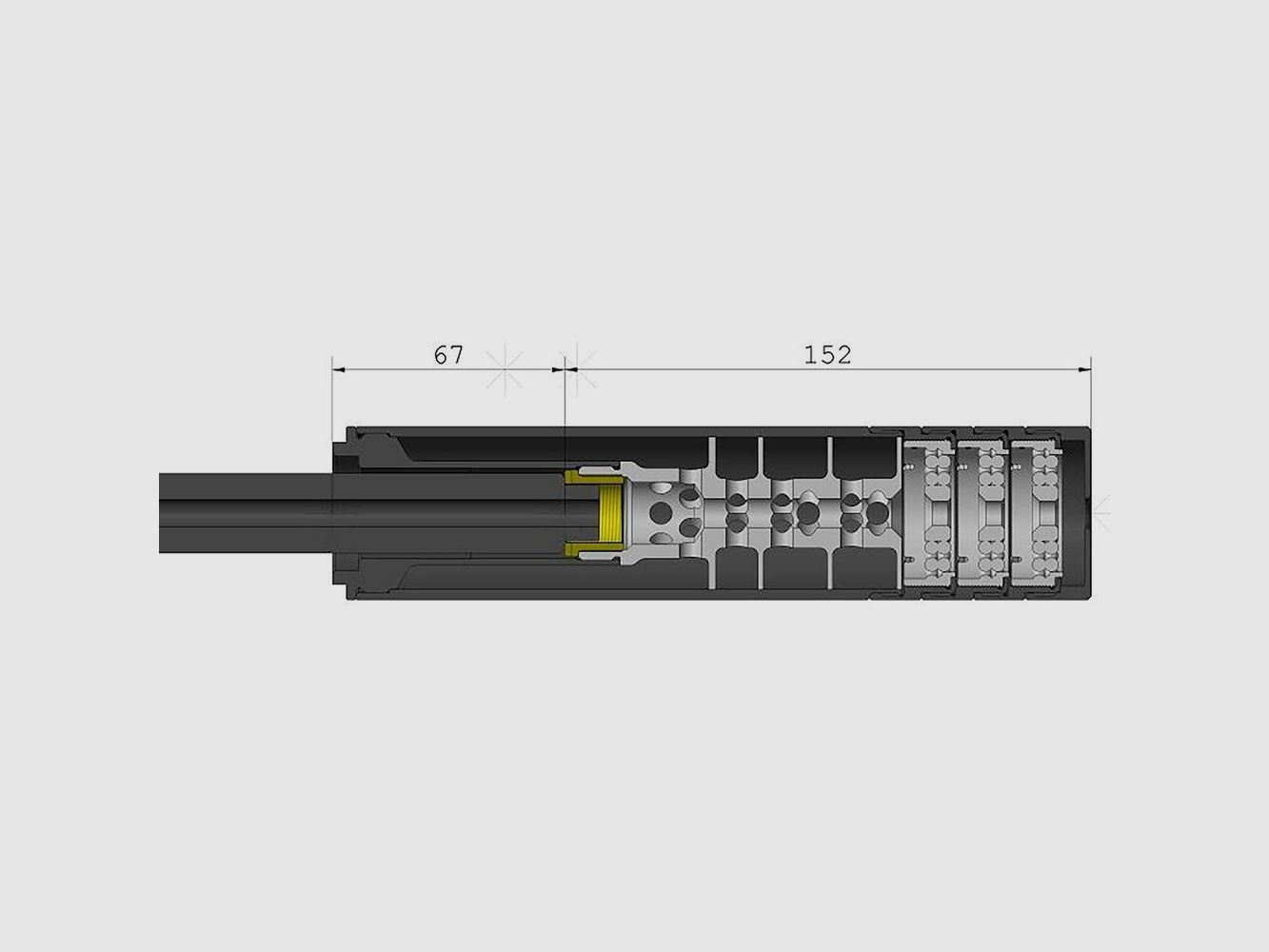 EP Arms Silencer Roto 50