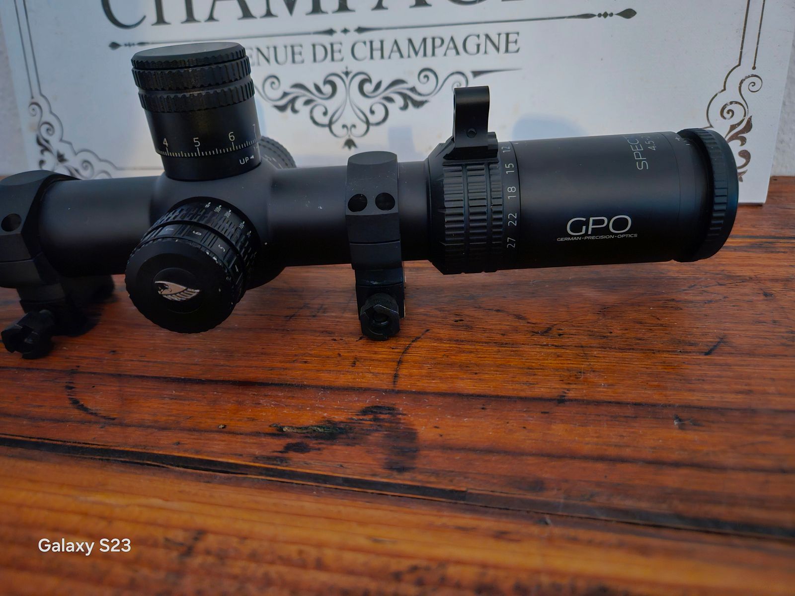 GPO hunting scope incl Eratac mount - also trade for watch!
