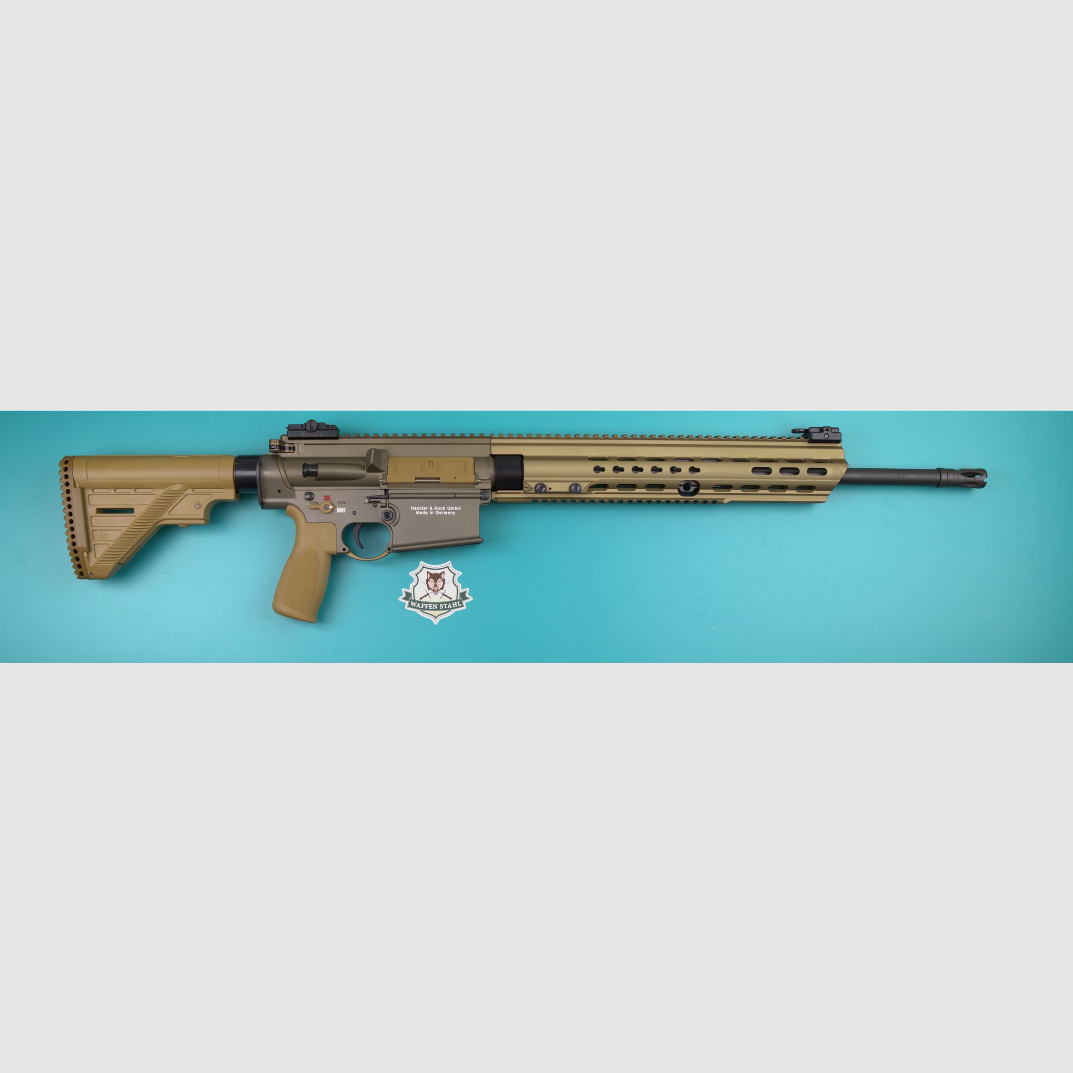 H&K MR308 A3 RAL8000 20", .308Win ◆ direct beschikbaar ◆
