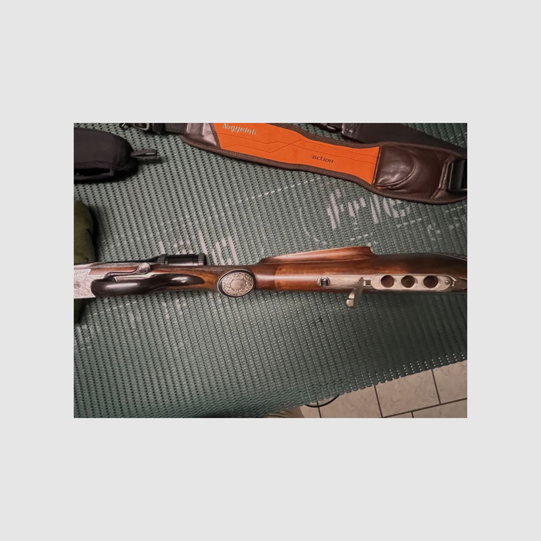 ****Krieghoff Ulm Primus - ZF Zeiss - Seitenschlosse - einzigartige Gravuren - mit Einstecklauf ****