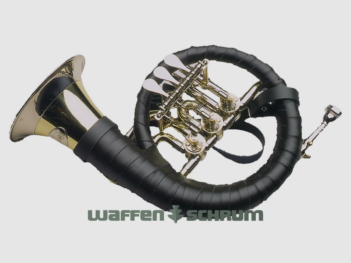 Meister Dotzauer Fürst-Pless-Ventilhorn de luxe Neusilbergarn., Einbrennl.(18915)