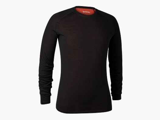 Deerhunter Quinn Merino Undershirt Black Oak XL