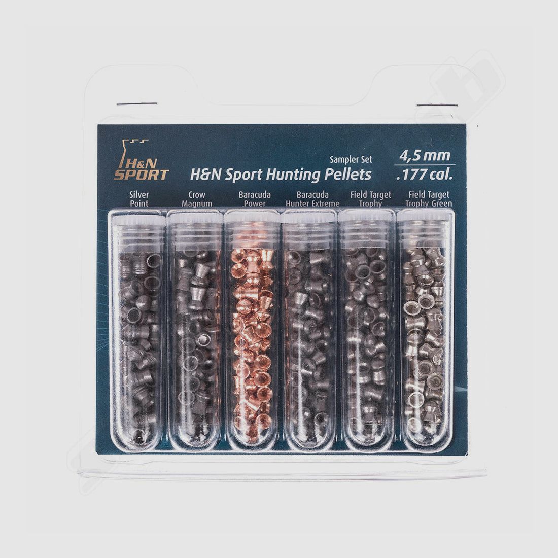 H&N 6-pak testowe kal. 4,5mm różne diabolo