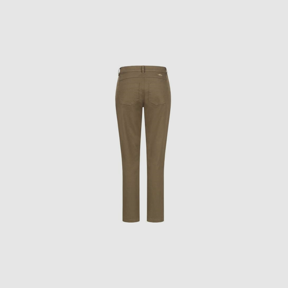 Blaser pantaloni chino da donna Susan in denim elasticizzato, verde oliva scuro, immagine 2 di 4