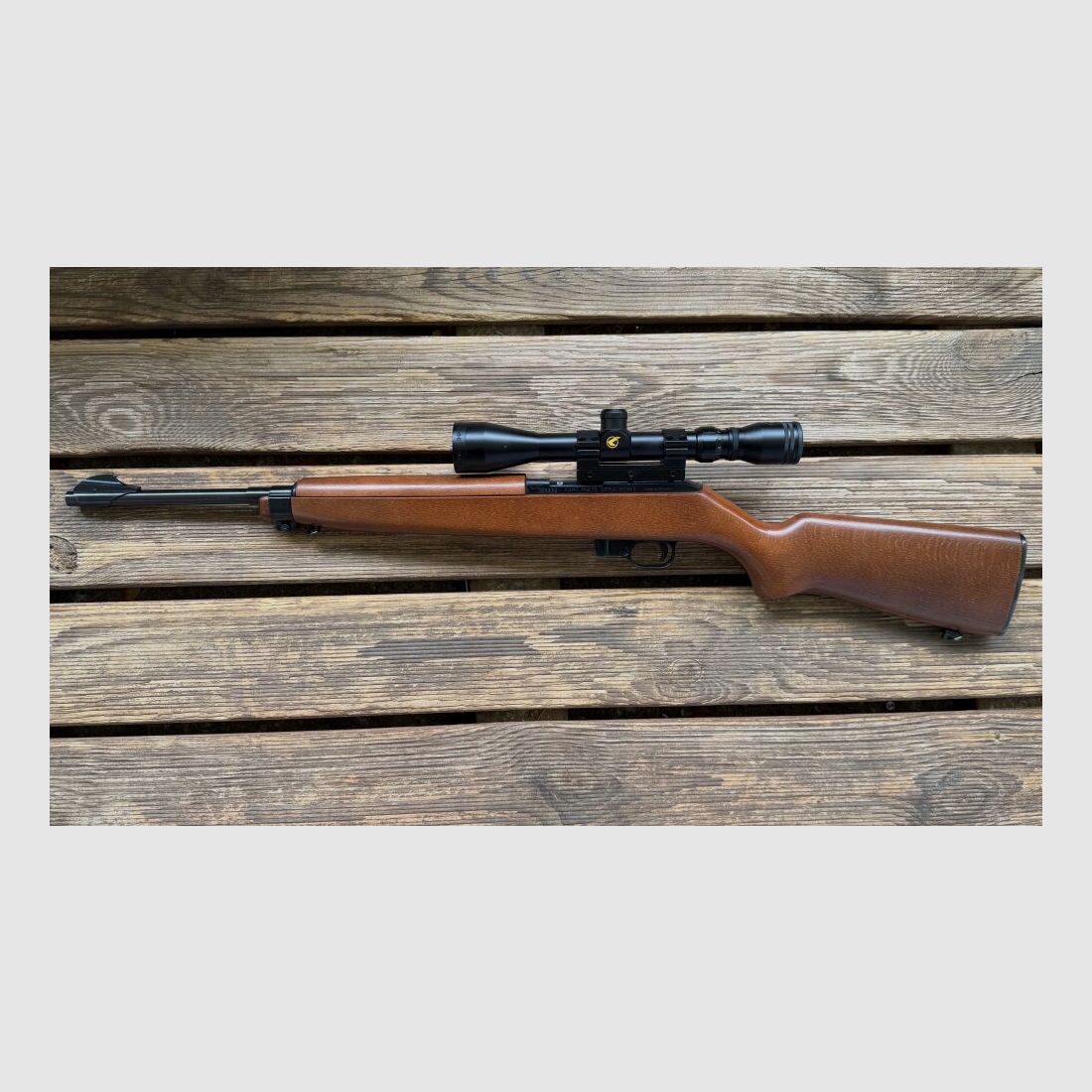Erma EGMI Mod. 70 mit ZF Gamo 3 -9x40 .22lr