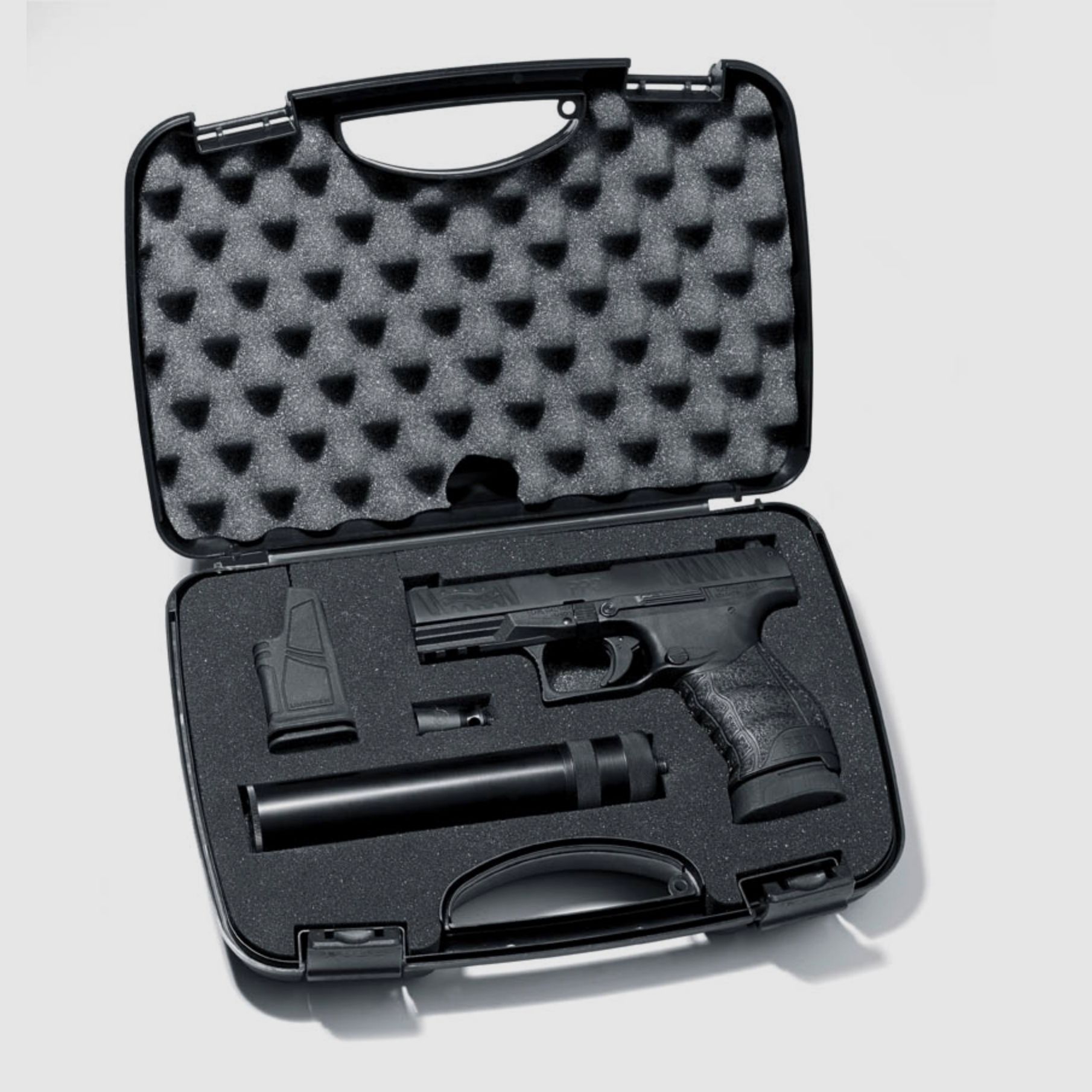 Umarex 310.02.05 Walther PPQ M2 Navy Kit 9 mm P.A.K with silencer Pyro