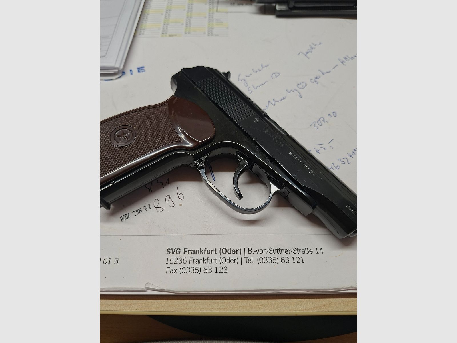 Makarov Airsoft 4,5mm CO²