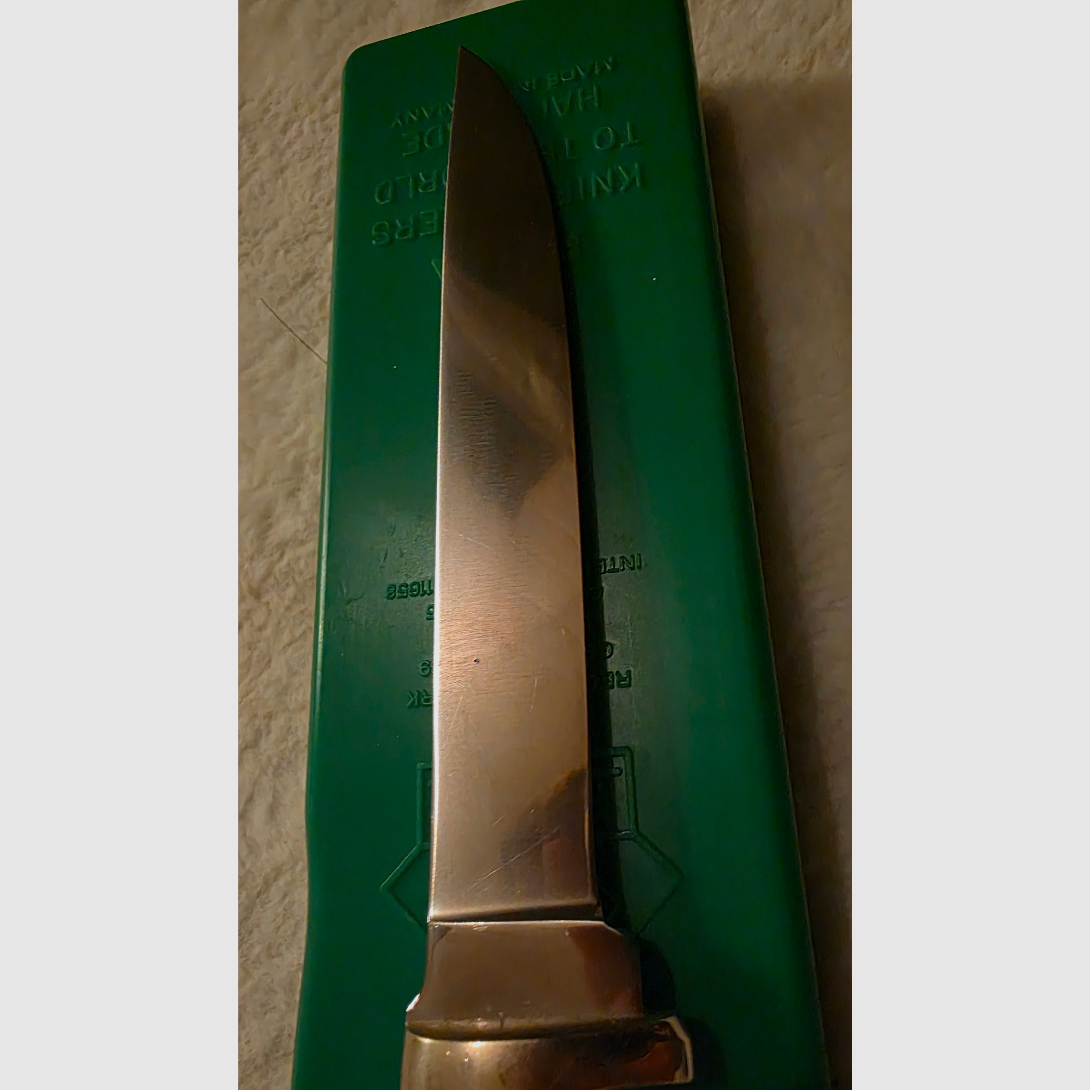 Puma Wildtöter hunting knife 11/3594 – Pius Wildt – Solingen – with leather sheath & box