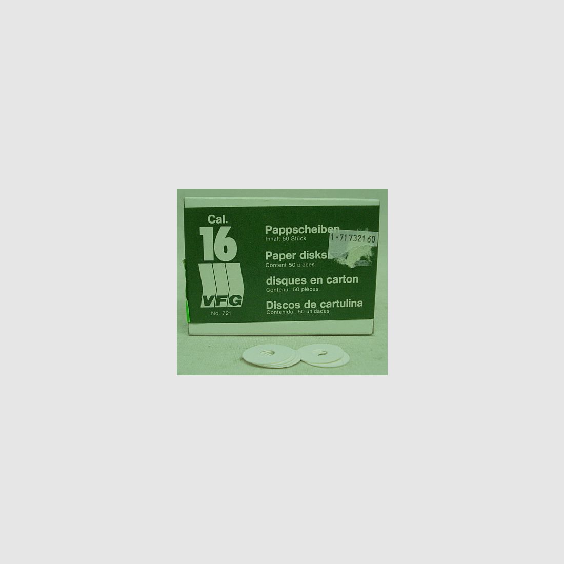 VFG cardboard discs .16 -