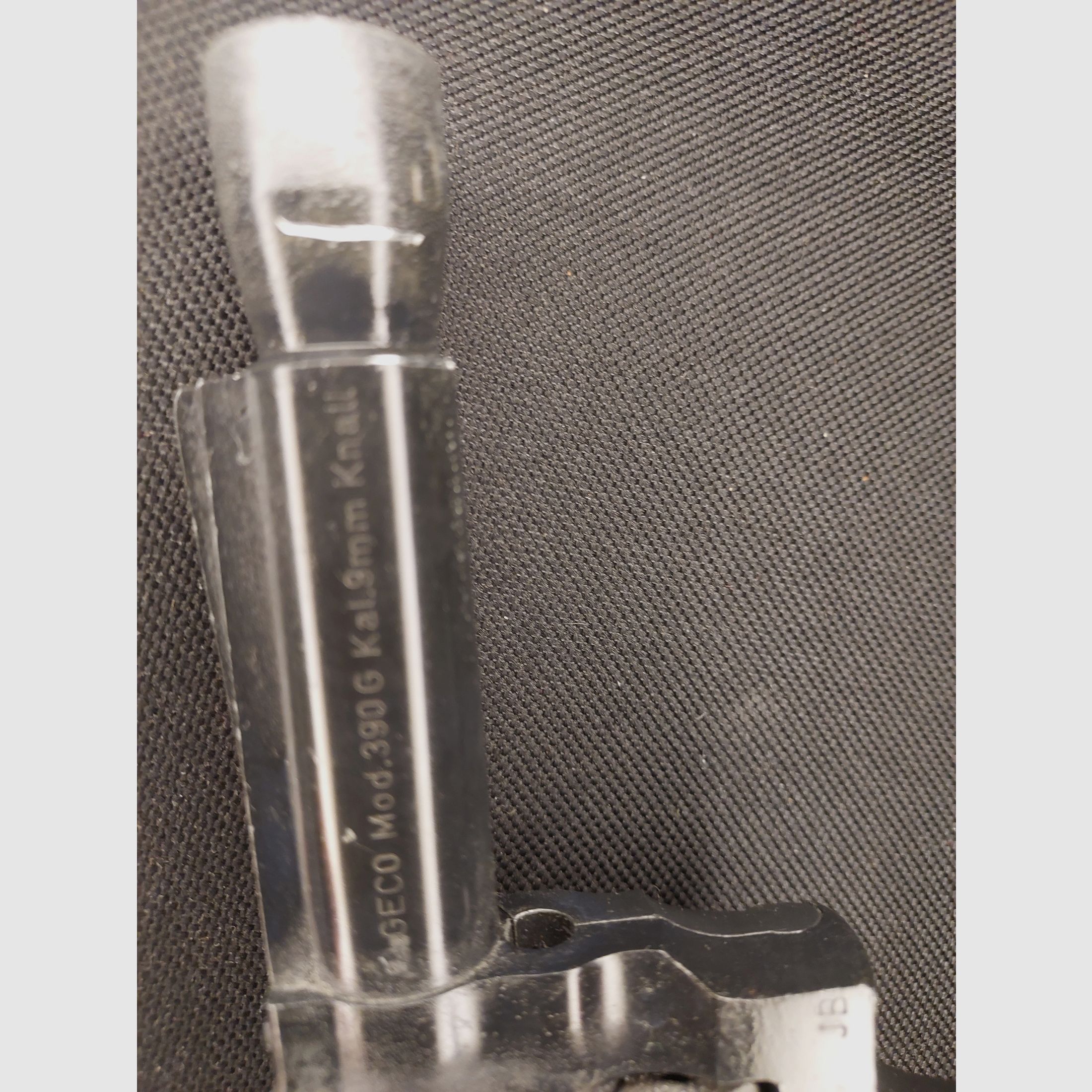  GECO Mod. 390 G cal. 9 mm R. blank, PTB 228 (defective)