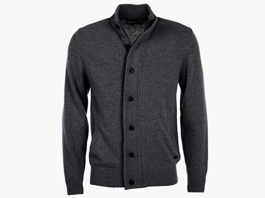 Chaqueta de punto Barbour con parches