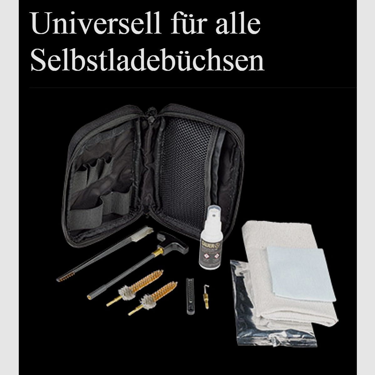 SAUER Reinigungsset/Schnellreiniger Reinigungsset f. SL-Büchsen komplettes Set .22-.30