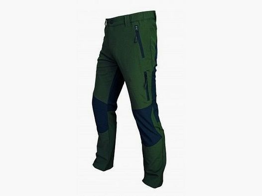 Khaki-Schwarze Hose «Algar»