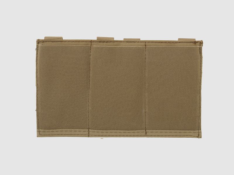 Elastic Triple M4/M16 Magazine Pouch - Coyote [8FIELDS]