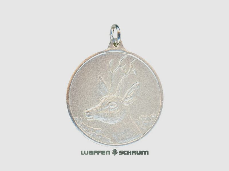 Steinhauer&Lück Jagdmedaille Bock 40 mm Versilbert