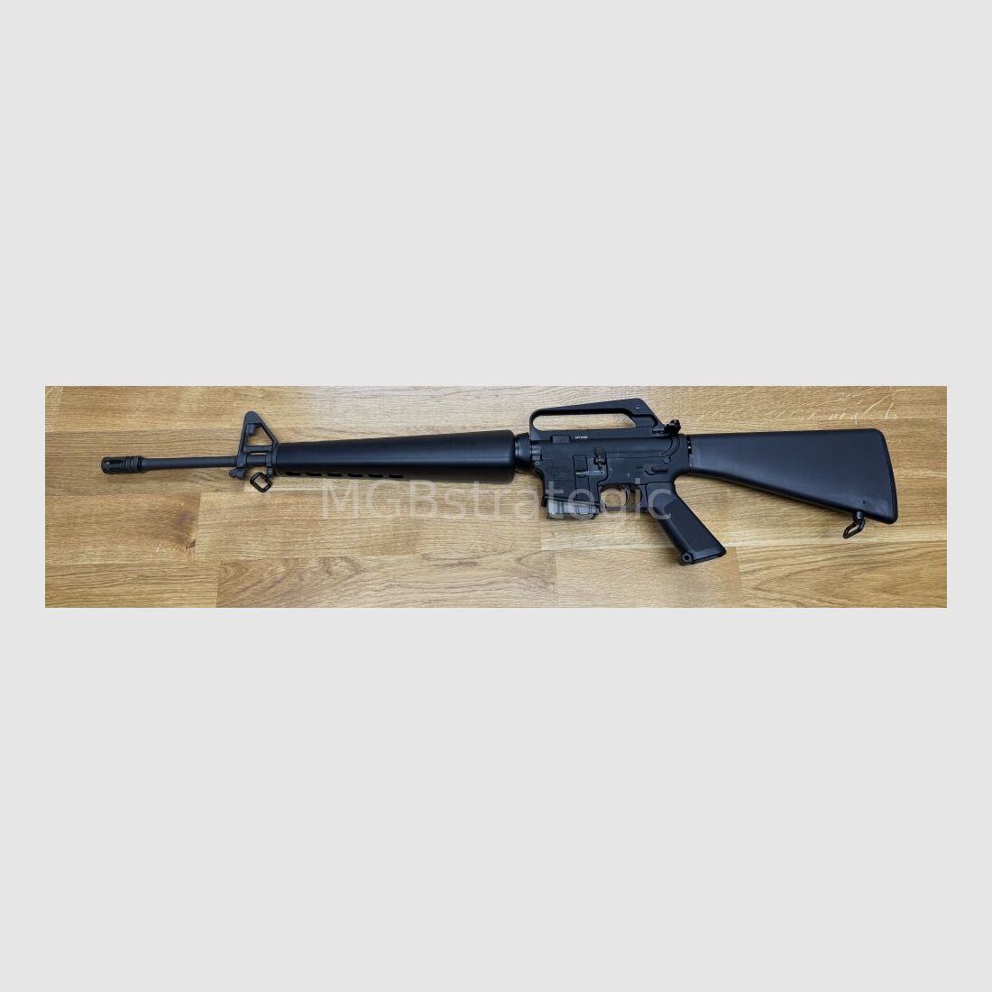 Rock River Arms semi-automatic rifle .223Rem 20-Inch A1 Rifle Lar-15M civilian version M16A1 Vietnam type System AR15 AR-15 M16 US Army Airforce M16A1 version