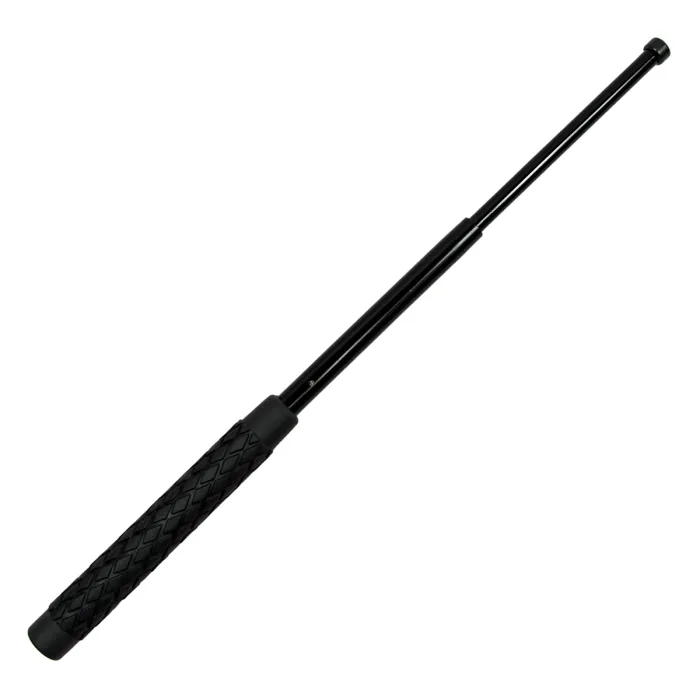 Telescopio manganello 20,5/53cm, Nero + fondina per cintura