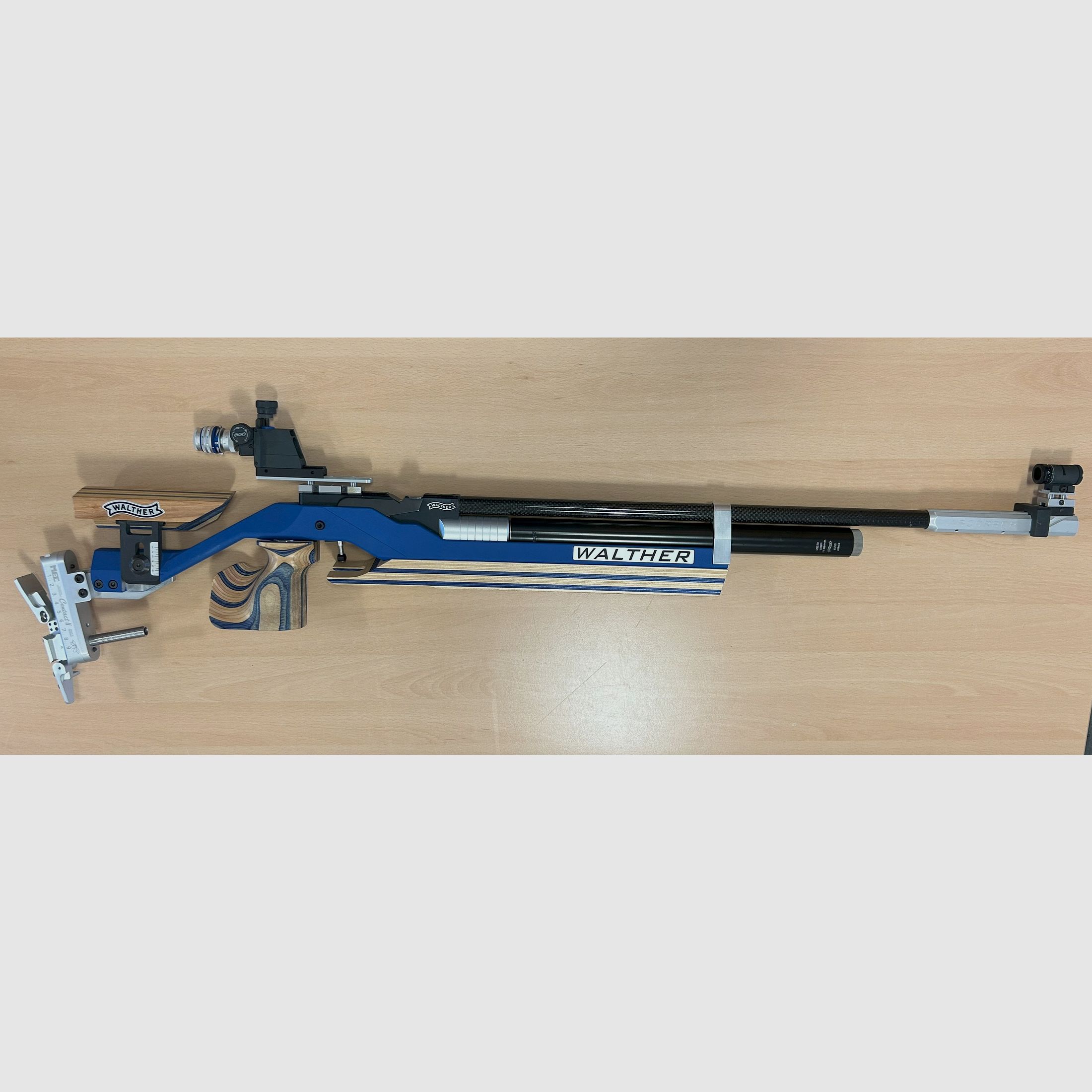 Walther LG 300 Alutec soporte