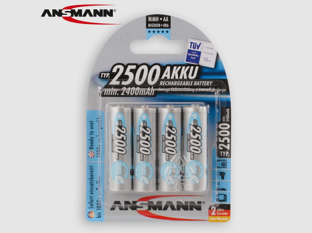 Baterías Ansmann Tipo 2500