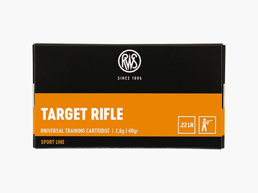 MUNIZIONE RWS TARGET RIFLE X50