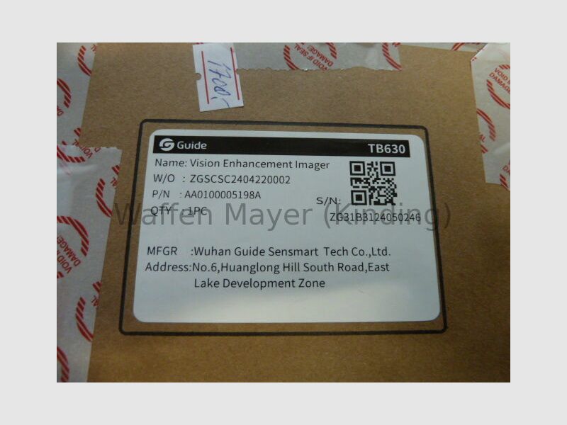 Guida all'immagine termica - Accessorio TB630