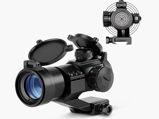 ESSLNB 30mm Red Dot - Red dot sight for Picatinny - Dot reticle - red/green